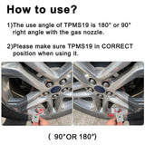 Car Tire Presure Monitor 8C2T1A203AB 8C2Z-1A203-A For Ford Reset Tool TPMS Sensor TPMS19 Programming Training Tools