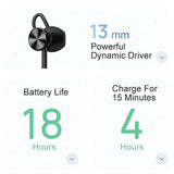 Huawei Freelace Lite Wireless Bluetooth Original Earbuds Sport Noise Reduction Headphone In-ear Earphone Headset