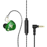 Original QKZ AK6 Pro Detachable Wired Earphone Dynamic With Mic Copper Driver Hifi Subwoofer Headphone Sport Music Game Headset