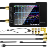 -H Vector Network 10KHz-1.5GHz Latest Version 3.6 HF VHF UHF Antenna Analyzer with SMA Calibration