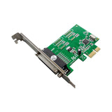 CH382L 1P PCI-E X1 DB-25 pin native industrial grade LTP1 parallel port expansion card
