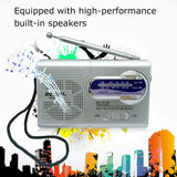 INDIN BC-R119 AM/FM Dual Band Mini Radio Receiver Portable Player Built-in Speaker with a Standard 3.5MM Headphones Jack