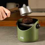 1pc Mini Coffee Knock Box Coffee Grind Dump Bin For Deposit Espresso Residue Box Detachable Knock Bar Coffee Machine