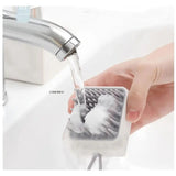 Shampoo silicone brush men and women long hair scalp massage scratching head artifact shampoo comb