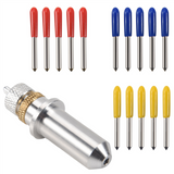 15 PCS 30/45/60 Degree Cutter Carbide Blades with Holder Blade Housing for Silhouette Cameo 3 Vinyl Cutting hines