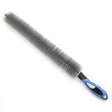 60CM Car Cleaning Tire Wheel Brush Wash Tool Small Long Handle Brush Microfiber Tyre Grille Engine Rim Brush Auto Cleaning Tool
