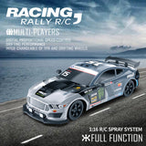 1:16 Lighting Spray GTR Sports 4WD High Speed Drift Rc Car 2.4G Wireless Remote Control Kids Toys