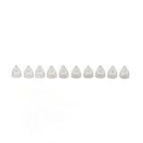 10pcs Double 6mm Improve Hearing Vent Bass Domes MiniFit High Translucency Noise Reduction for Replacement