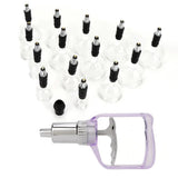 Suction Cups Jar Acupunture Massager Medical Jars Glass Vacuum Therapy Cupping Set Cans Massage Device 14 Pcs