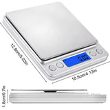 Jewelry kitchen food grade 3000g/0.1g small scale, digital in grams and ounces, with LCD display/tare weight