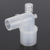 L Shaped Plastic Hose Connector Breathing Connection Adapter For Ventilation Tube Ventilator Accessories Medical Equipment