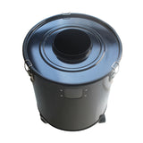 Woodworking with wheel/viewable window dust collector barrel 50L Cyclone Dust Collector ash bucket