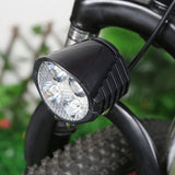 Bicycle with Horn 48V Energy Saving Electric Scooter LED Front Light Easy Installation Cycg Accessories