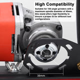 100-Type Angle Grinder Stand Universal Chamfering Tool Portable 45° Tile Chamferer Multifunctional Tig Cutting Bracket