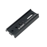 SV219 black Vixen style board/120MM dovetail mounting board suitable for astronomy