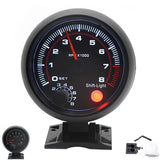 3.75 Inch 95mm For Universal Car 12V 0-8000 RPM Tachometer Gauge Meter