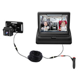 1080P Monitor for Baby Rear Facing Seat Display 150° Wide View Night Vision Car Mirror Camera