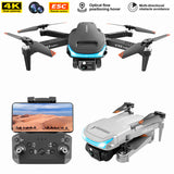 Drone K101 Max Mini Drones With Dual 4K HD Camera Optical Flow 3-sided Obstacle Avoidance Localization RC Quadcopter Toys Gifts