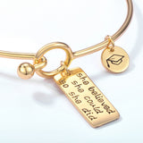 Graduation season commemorative bracelet