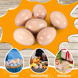 Set Of 6 Pcs Wooden Percussion Maracas Egg Shakers Musical Instrument Toy For Kids