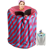 Family home sauna box khan steam room sweat evaporate perspiration steaming hine RU 220V