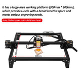 Aluminum Alloy 300mm*300mm Area Laser Engraving Cutting engraving hine kit