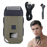 Resuxi JK-2079 LCD Digital Display Reciprocating Electric Shaver Hair Trimmer Men's Multifunctional Shave