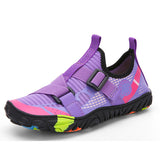 Parent child river tracing children's beach speed interference shoes, boys girls 2024 new men's and women's anti slip water shoes