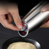 Stainless steel Ceramic Core Gravity Induction Pepper Mill Household Electric Grinder