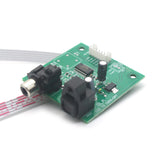 WM8805 SPDIF Fiber board / IIS input coaxial output sampg 44.1K~192K I2S to COAX OPT digital signal