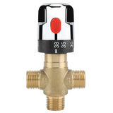 Pipe Thermostat Thermostatic 3-Way Brass Mi Vae Bathroom Water Temperature Control Faucet