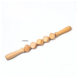 Type solid wood dice rolling steel rods home meridian dredging the scrapping stick general massage whole body