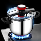 Stainless Steel Pressure Cooker Sturdy Portable for Home Kitchen Commercial