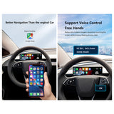 EV Car 8.8in Head Up Dashboard Only for Model 3 Highland 2024 Support Wireless CarPlay Android Auto Wirelss OTA Sync OEM Infor