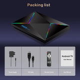 R69 PLUS Smart Android 14.0 Tv 4GB 32GB Allwinner H728 Octa Core 2.4G/5G Wifi BT5.0 Media Player Set Top Box