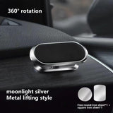 Magnetic Phone Holder 360 Rotatable Mini Strip Shape Stand For Huawei Metal Strong Magnet GPS Car Mount for iPhone 14