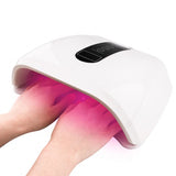 Professional UV Nail Lamp Fast Drying Gel Nail Polish Dryer 48LED 96W Handheld Fully Automatic Induction Nail Dryer