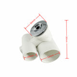 36mm Cover 32mm Massage Chromed Cap PVC Body Bathtub Bubble Hot Tub Water Jet Nozzle