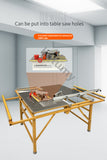 220V 1200W Banding hine Double Side Gluing Edge Bander Can Be Used With Saw Table