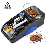 CRUSHER Automatic Rolg hine Mini Portable Cigarette Injecto Wrapping Roller Maker Easy Carrying DIY Smoking Tool