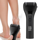 3 Gears Electric Grinder with Lights Portable Sandpaper File Heels Dead Skin Hard Cracked Pedicure Tool Foot Care