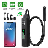 Wifi LED Camera 8mm Lens 1200P HD Waterproof Car Diagnostic Tools Inspection Borescope Industrial Endoscope Universal
