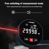 X30A X30D ＆ Roll Dual Mode Distance Meter 0-99.999m Tape Measure Range Finder SNDWAY Roller Laser Rangefinder Home