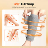 Eletric 360° Dual Massager WirelessHot Compress Leg Massage Airbag Compresstion Relax Calf Muscle Blood Circulation