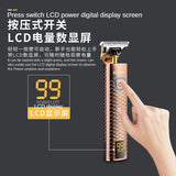 Kemei km-1936 High Quality All-metal T-shaped Electric Cordless Hair Salon Hair Clipper