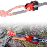 Winch Rope Hook Connector Trailer Ball Off-road Vehicle Modified Rescue Horn Aluminum Guide Front and Rear Bars