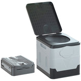 Car Bucket Strong Bearing Capacity Trash Can for Tour Emergency Self-driving Travel Portable Outdoor Camp Folding Toilet