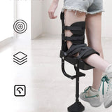 Fracture Support Disability Leg Ankle Injury Retractable Crutches Non-slip Stable Rehabilitation Walkers