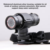 Metal Sport Camera Professional Waterproof TF Card 650mAh USB 2.0 Rechargeable Small Cycg Mountain Climbing Camcorder