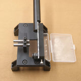 New Dual Hole Cutter Holder With Hollow Out Material Leakage Precise 5.5 Blade Positioning Scissors